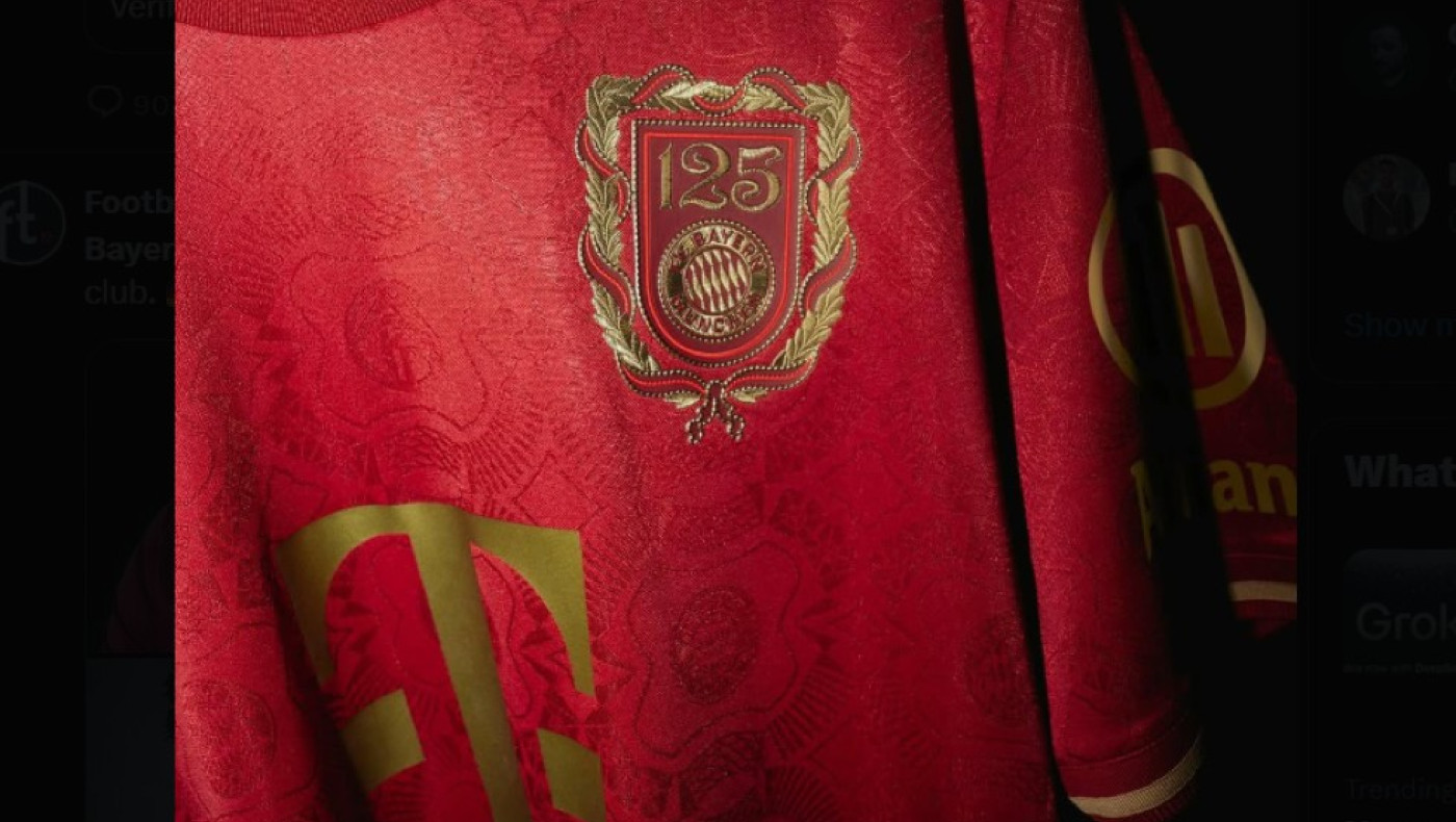 Η Μπάγερν Μονάχου γιορτάζει τα 125 χρόνια με μια εντυπωσιακή επετειακή φανέλα