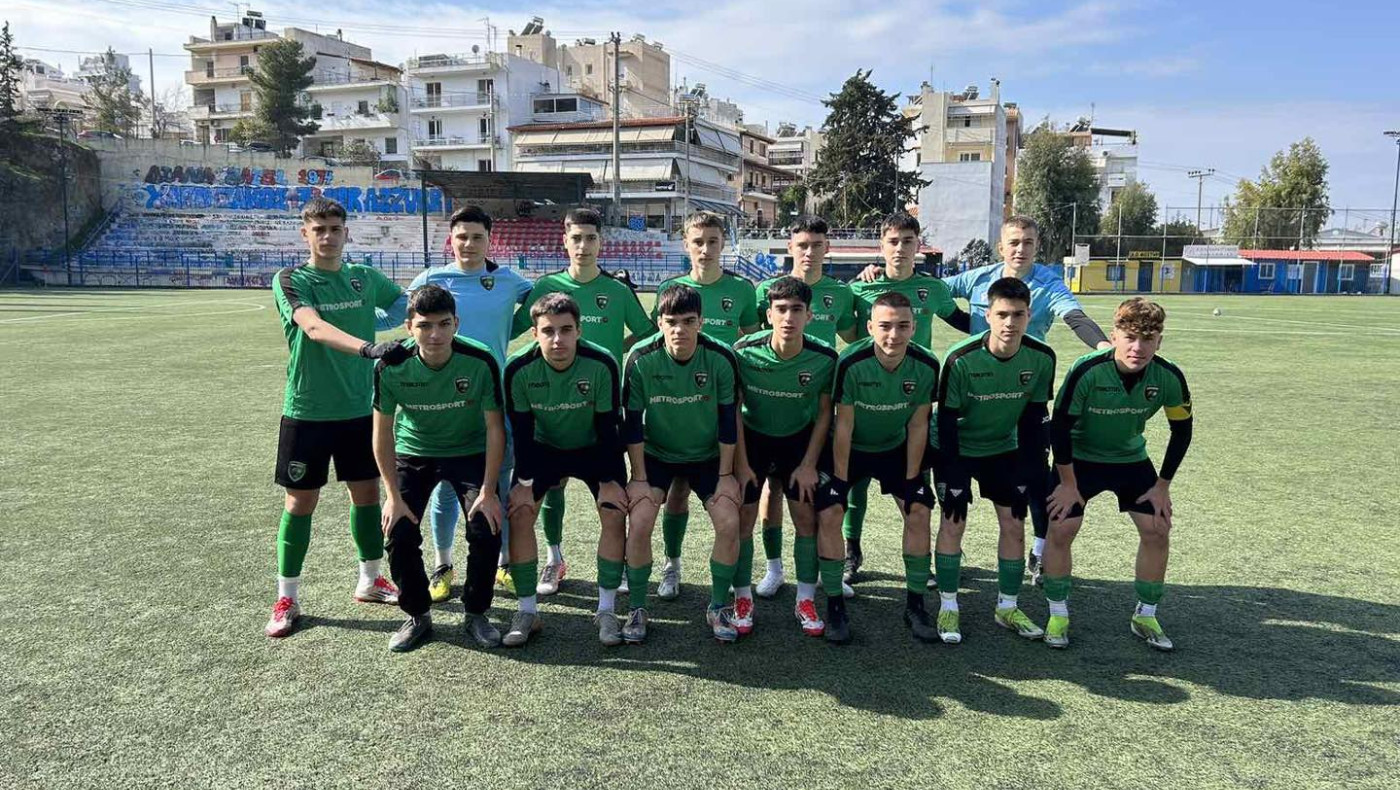 Κ17 Super League 2: Δεύτερος ο Μακεδονικός, νίκησε και στην Ηλιούπολη