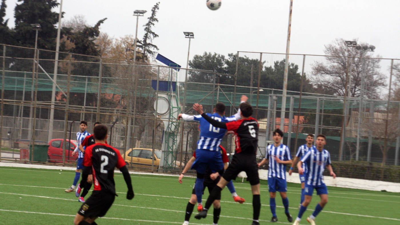 Ισόπαλοι ΑΕ Ευόσμου και Ηρακλής Αμμουδιάς - Φωτορεπορτάζ