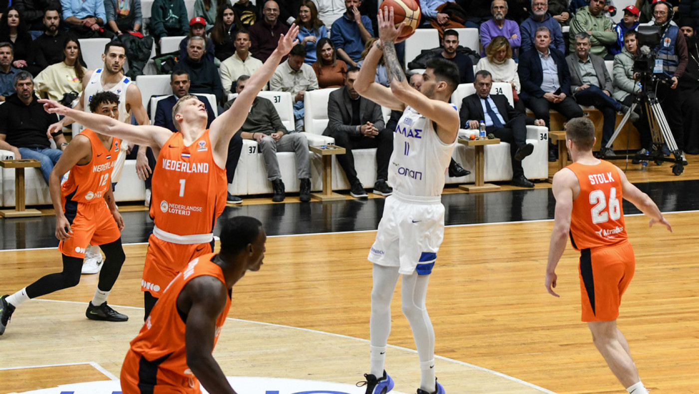 Ελλάδα-Ολλανδία (Προκριματικά Eurobasket 2025)