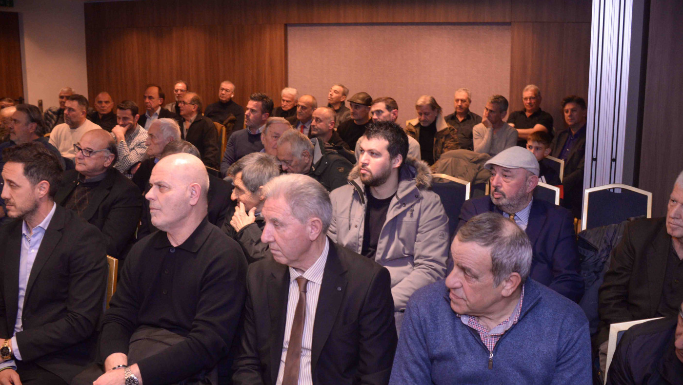 Εκοψαν την πίτα τους οι παλαίμαχοι του Αρη - Φωτορεπορτάζ