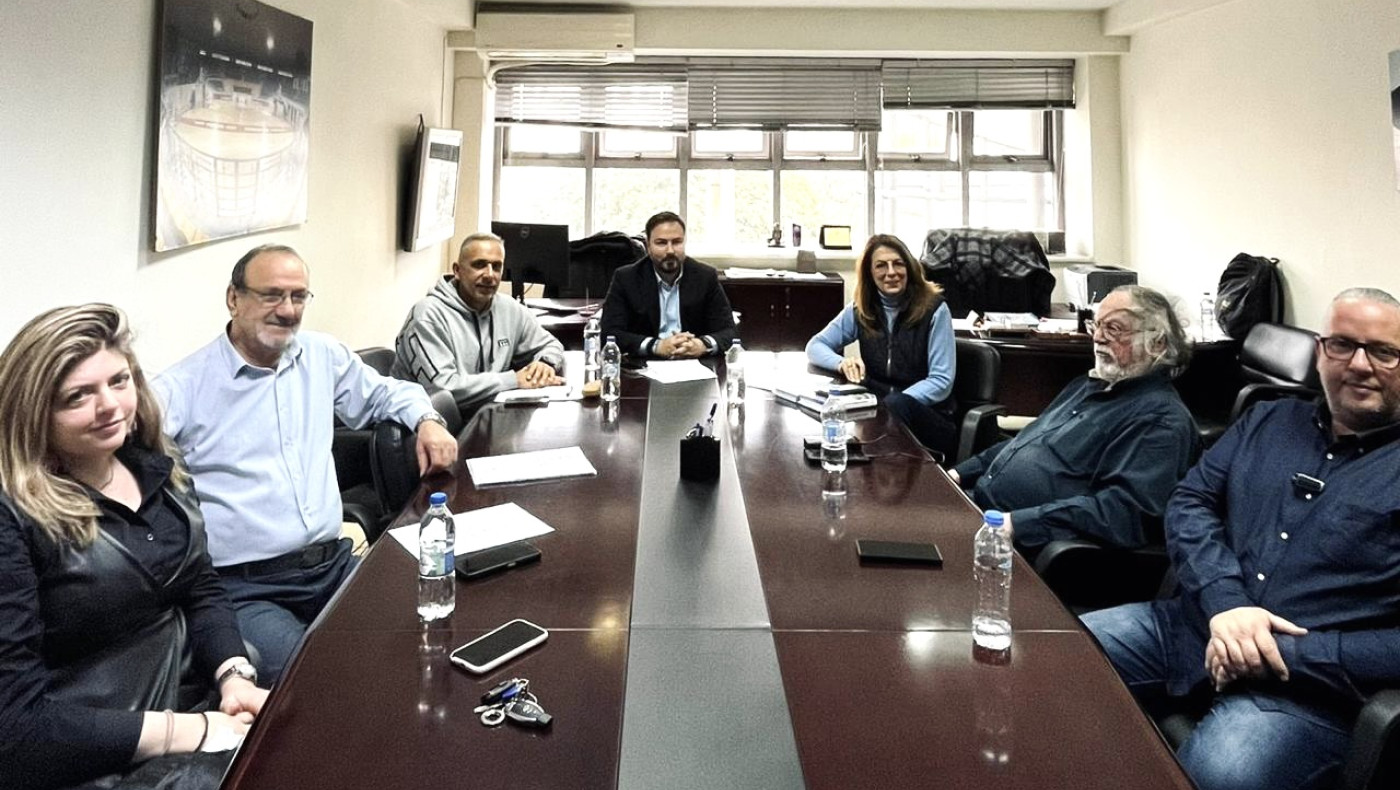 Επίσκεψη του Διαμαντή Γκολιδάκη στη διοίκηση των ΕΑΚ Θεσσαλονίκης