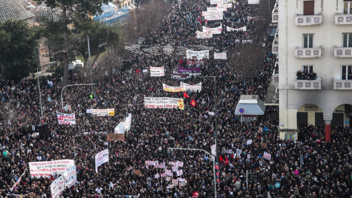 Όλη η Ελλάδα στους δρόμους ζητάει δικαιοσύνη για τα Τέμπη