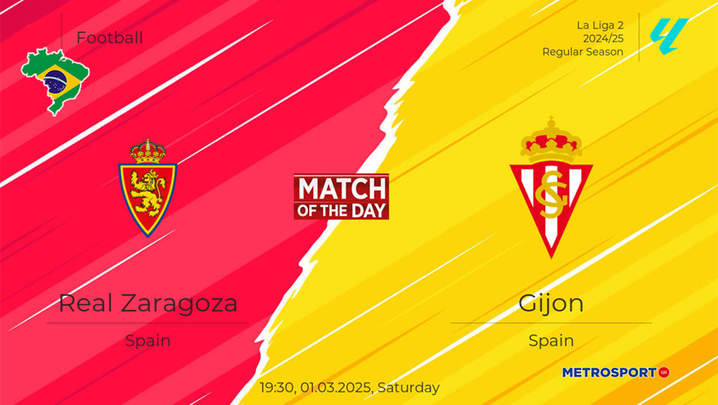 «Ματς της ημέρας» :  Ενδιαφέρον παιχνίδι στην Ισπανία : - Σαραγόσα - Χιχόν –