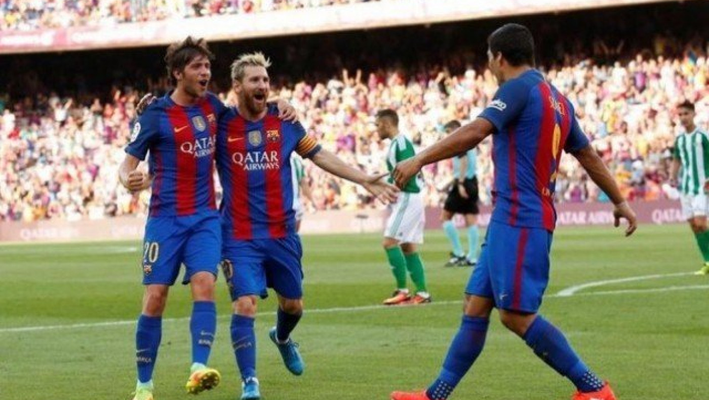 Ισοπεδωτική η Μπαρτσελόνα, διέλυσε την Μπέτις με 6-2 (vids)