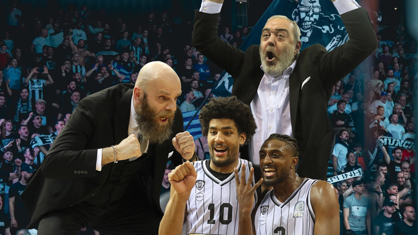 «Σήμερα είναι η μεγάλη μέρα!  Είμαστε μαζί σας, είμαστε δίπλα σας!  Πάμε ΠΑΟΚΑΡΑ»