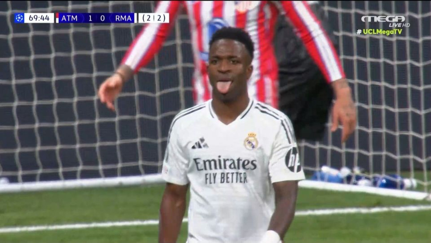 Ρεάλ: Το χαμένο πέναλτι του Βινίσιους κόντρα στην Ατλέτικο