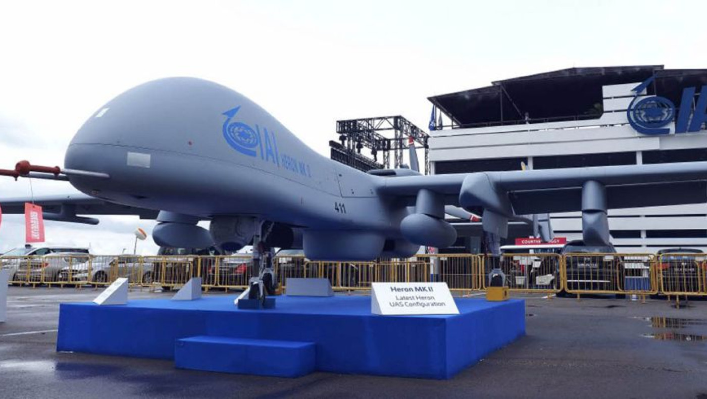 Πολεμική Αεροπορία: Οι Ισραηλινοί παρουσίασαν το UAV Heron Mk.2