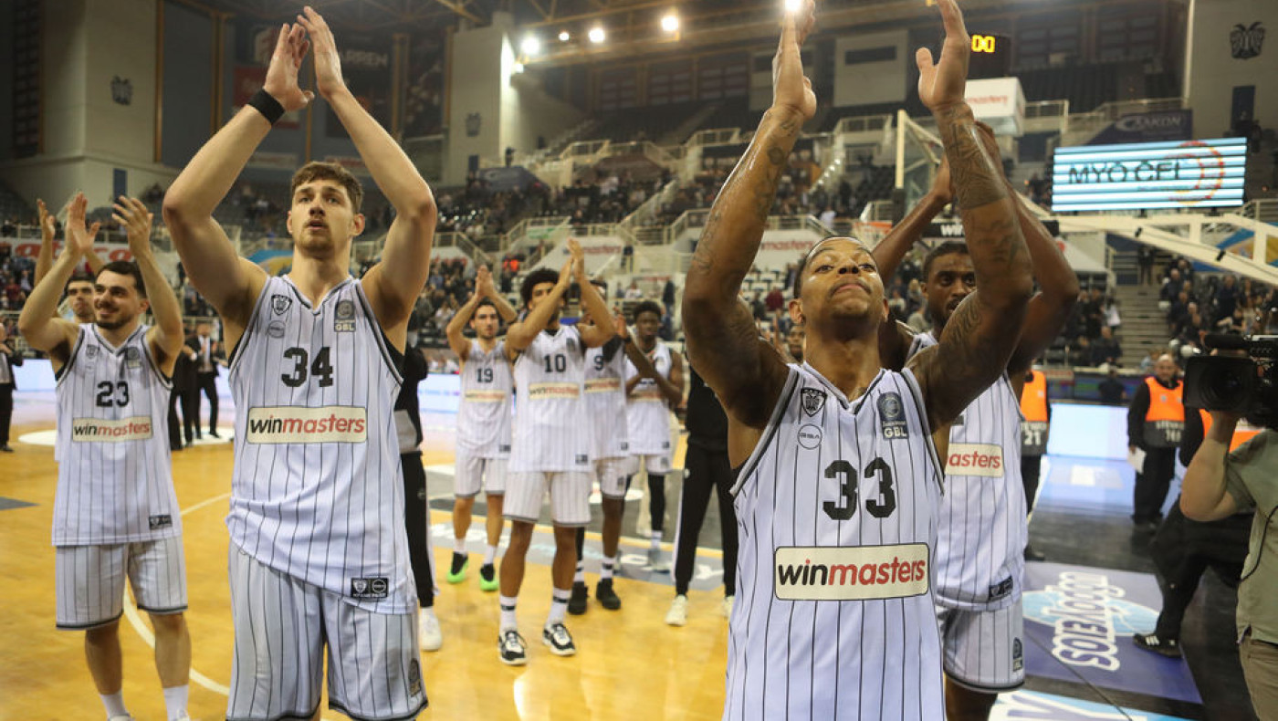 GBL: Από 4ος μέχρι... 7ος ο ΠΑΟΚ στο νήμα της κανονικής περιόδου