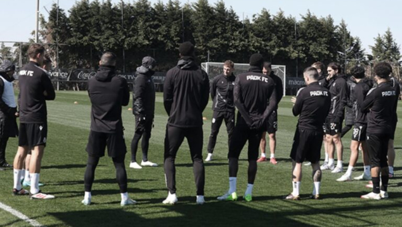 ΠΑΟΚ: Προπόνηση με τα ίδια προβλήματα