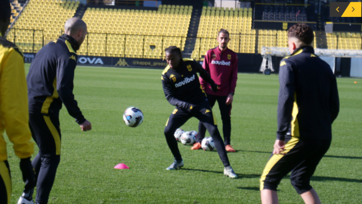 Άρης: Τακτική στο Βικελίδης, πρόβα ενδεκάδας... στην Καλαμάτα