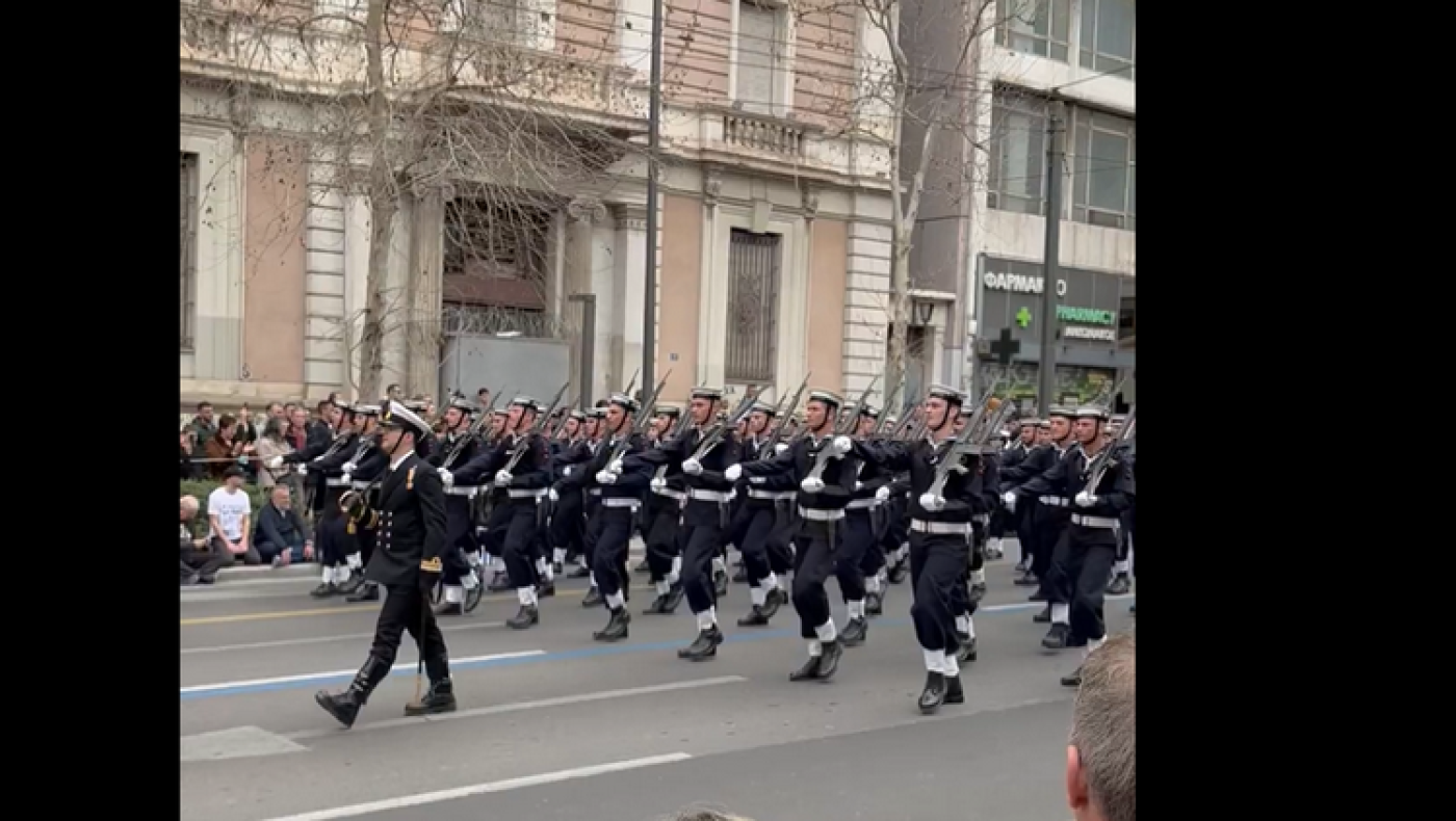 25η Μαρτίου: Το υβριστικό σύνθημα κατά της Τουρκίας στην παρέλαση που προκάλεσε συζητήσεις