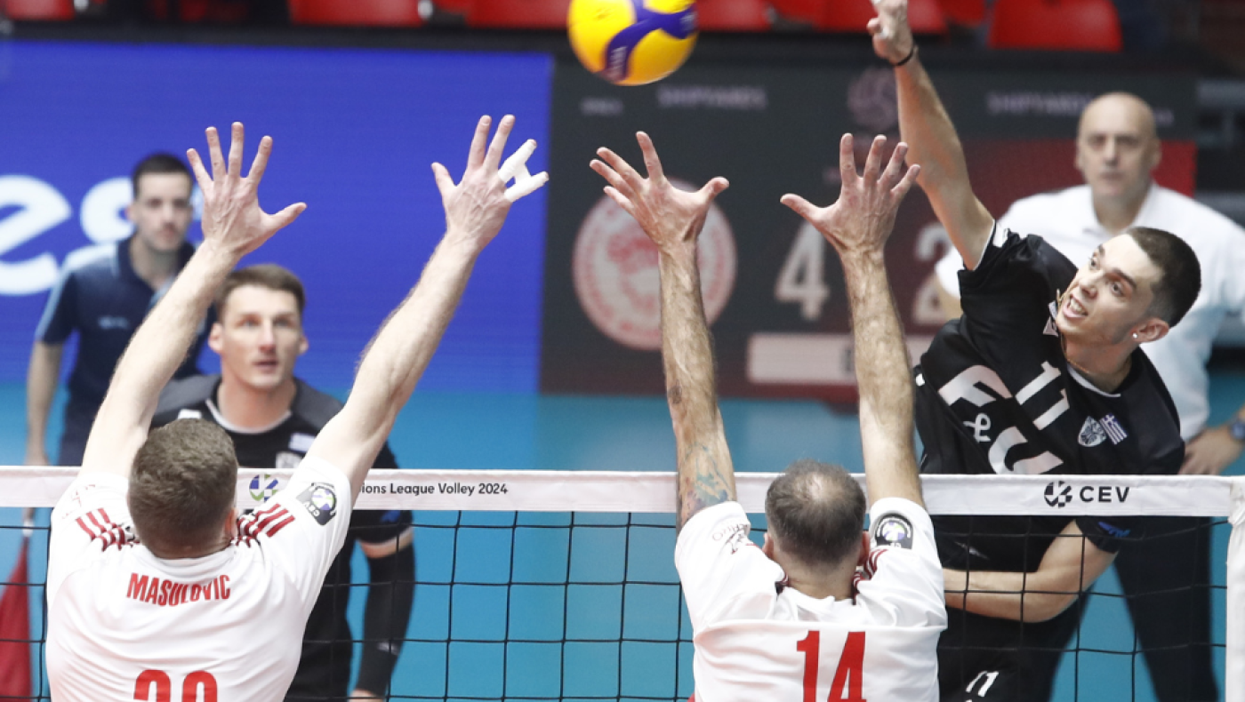 Κύπελλο βόλεϊ ανδρών: Ζωντανά ο τελικός ΠΑΟΚ - Ολυμπιακός