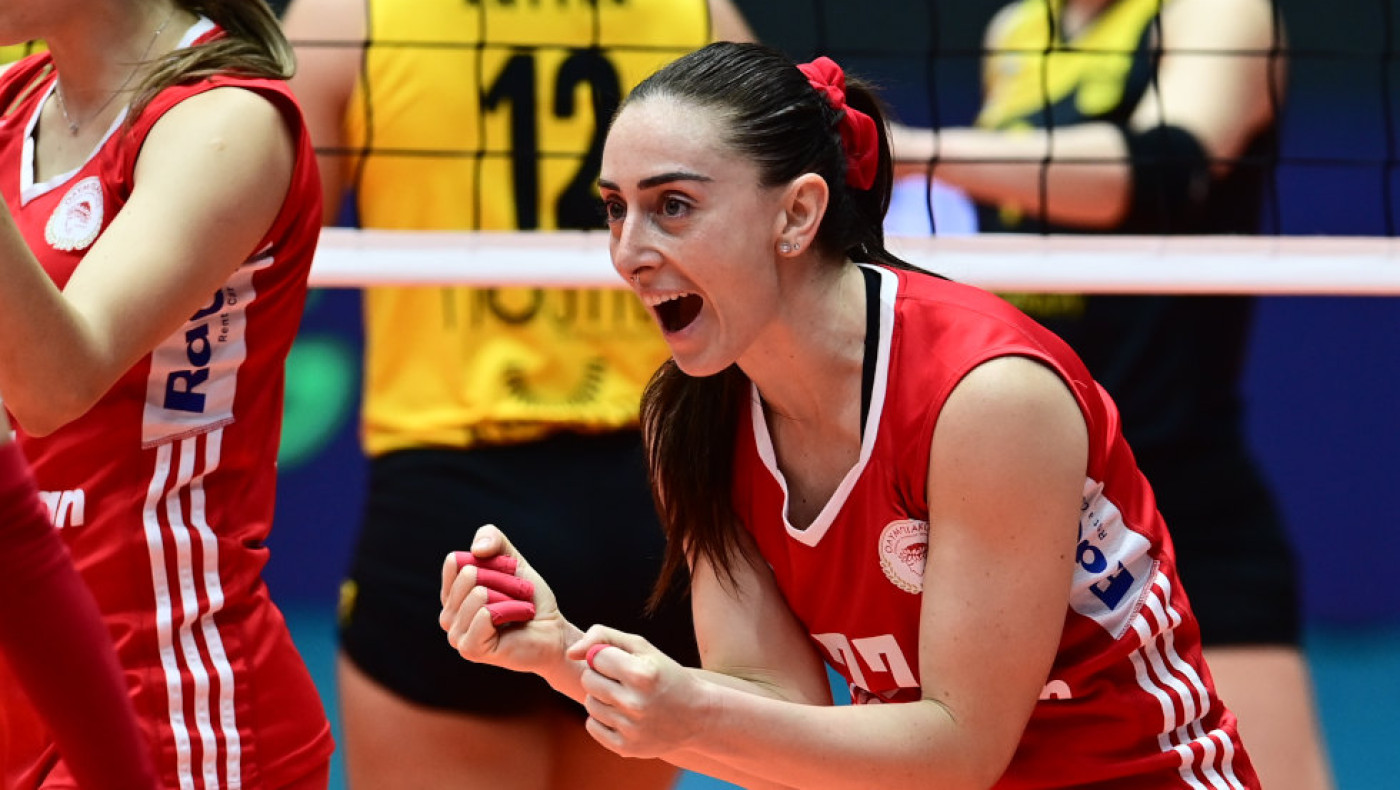 Βόλεϊ: Ο Άρης πάλεψε αλλά Ολυμπιακός έκανε το 1-0