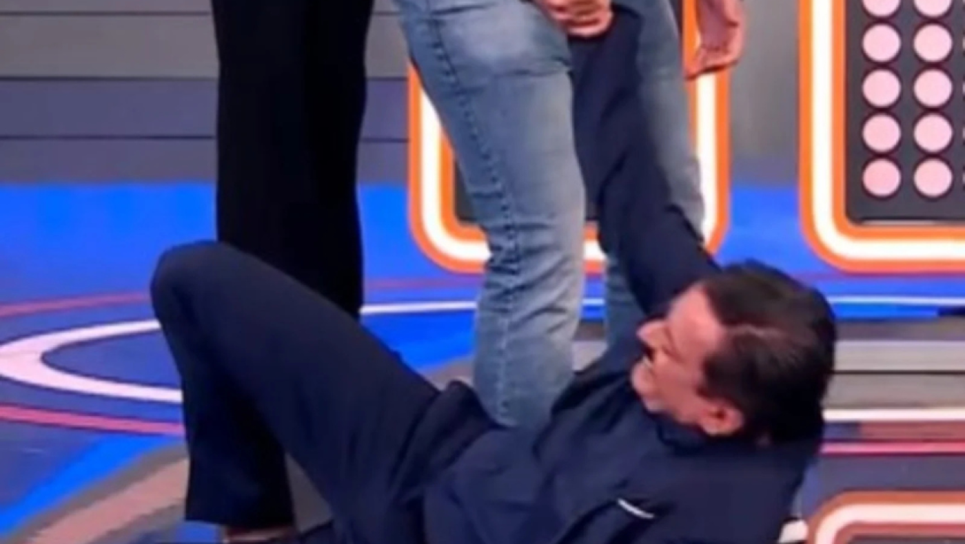 Επική κίνηση krav maga σε εκπομπή του ANT 1 - Ξάπλωσε σε δευτερόλεπτα τον παρουσιαστή