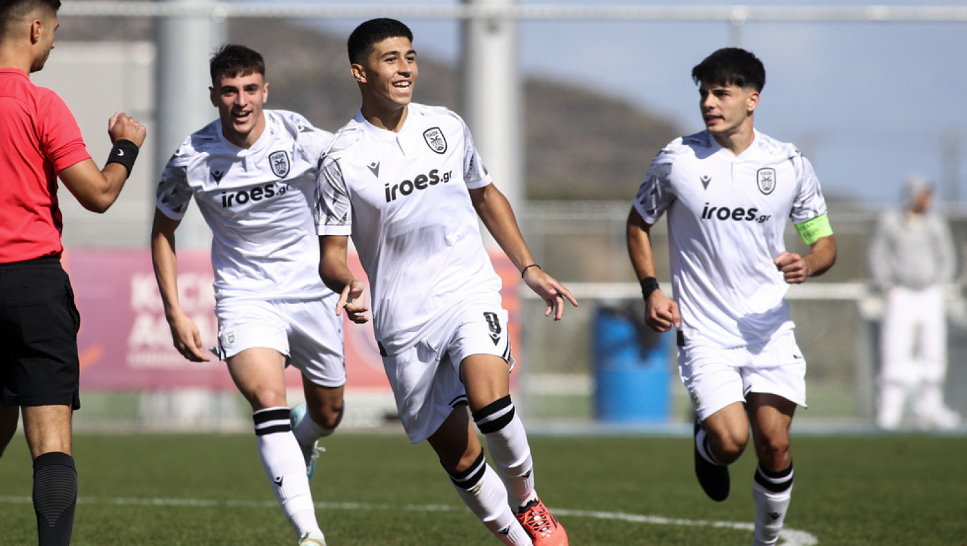 ΠΑΟΚ: «Καταιγίδα» στο Αγρίνιο η Κ19, συνέτριψε με 5-1 τον Παναιτωλικό