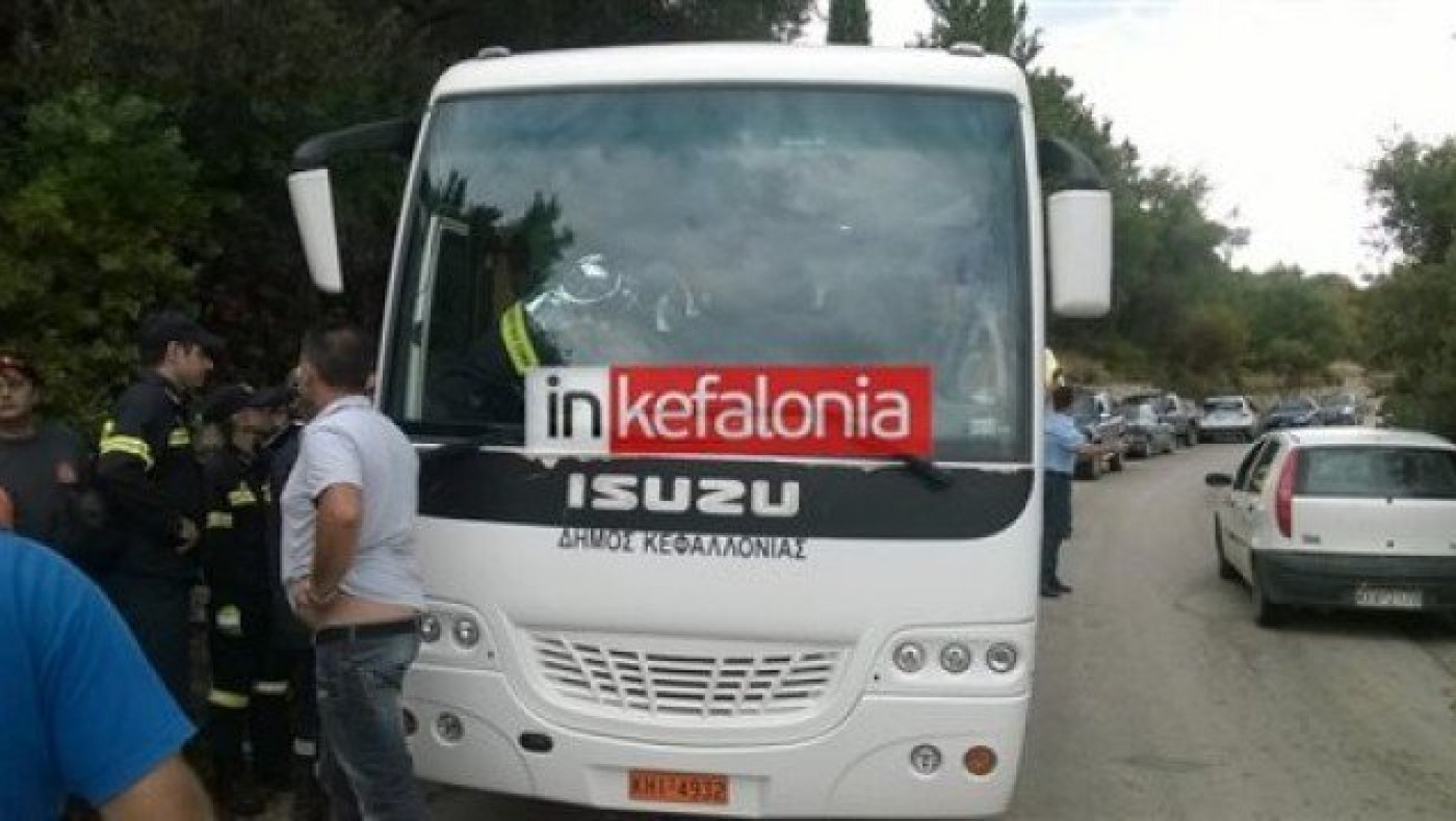 Κεφαλονιά: Οδηγός λεωφορείου πέθανε την ώρα που οδηγούσε