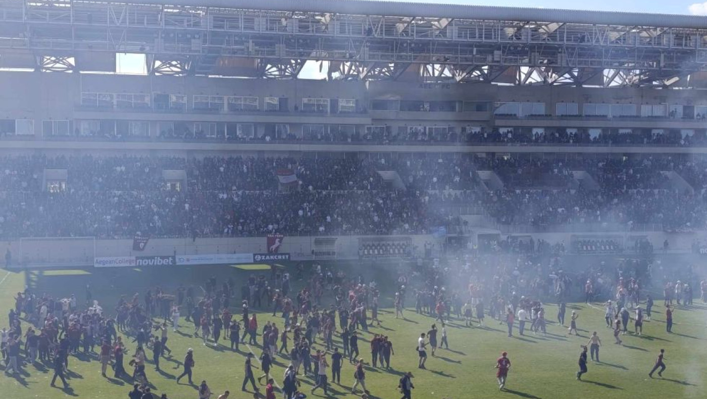 Η ΑΕΛ ξανά στη Super League 1: «Κάηκε» η «AEL FC Arena»