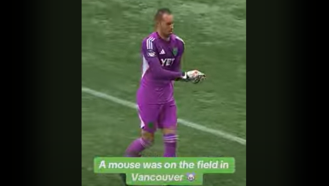 MLS: Τερματοφύλακας «απέκρουσε»... ποντίκι από τον αγωνιστικό χώρο