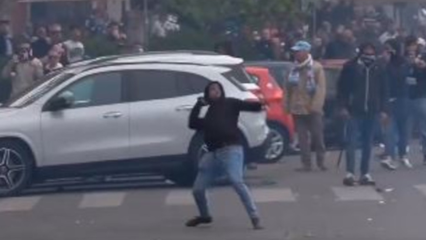 Λάτσιο-Ρόμα: Επεισόδια μεταξύ των οπαδών έξω από το Ολίμπικο