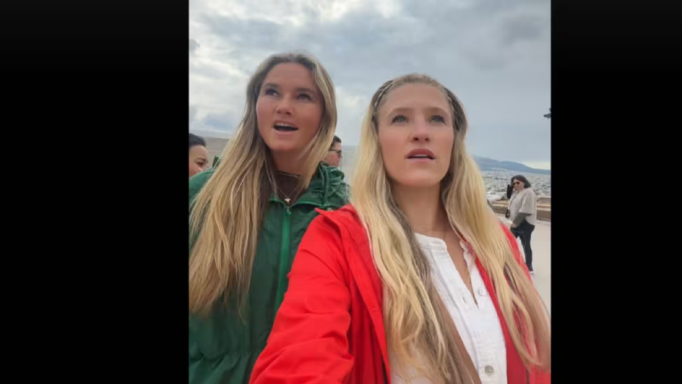 Αμερικανίδες κάνουν την Ελλάδα «διάσημη» σε όλο τον κόσμο: Χρειάστηκαν μόλις...15 δεύτερα!