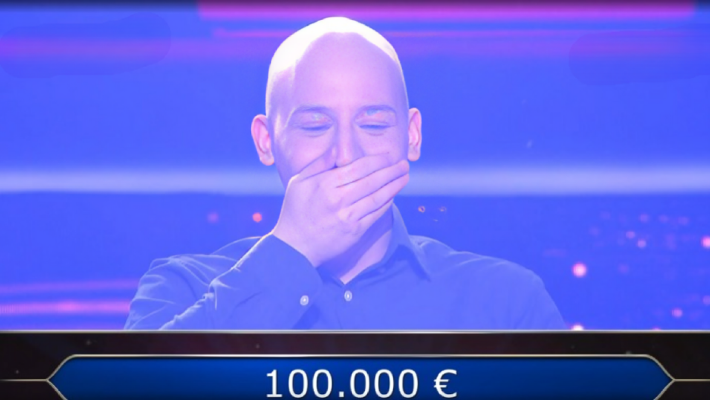 «Εκατομμυριούχος»: 26χρονος τίναξε την μπάνκα-Κέρδισε τα 100.000 ευρώ