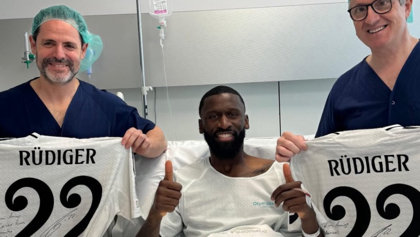 Ρούντιγκερ: Xειρουργήθηκε και περιμένει την τιμωρία του