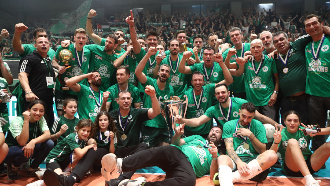 Volley League 2024-2025: Ο Παναθηναϊκός στην κορυφή, ο Ολυμπιακός στο καναβάτσο και η Θεσσαλονίκη... μόνη