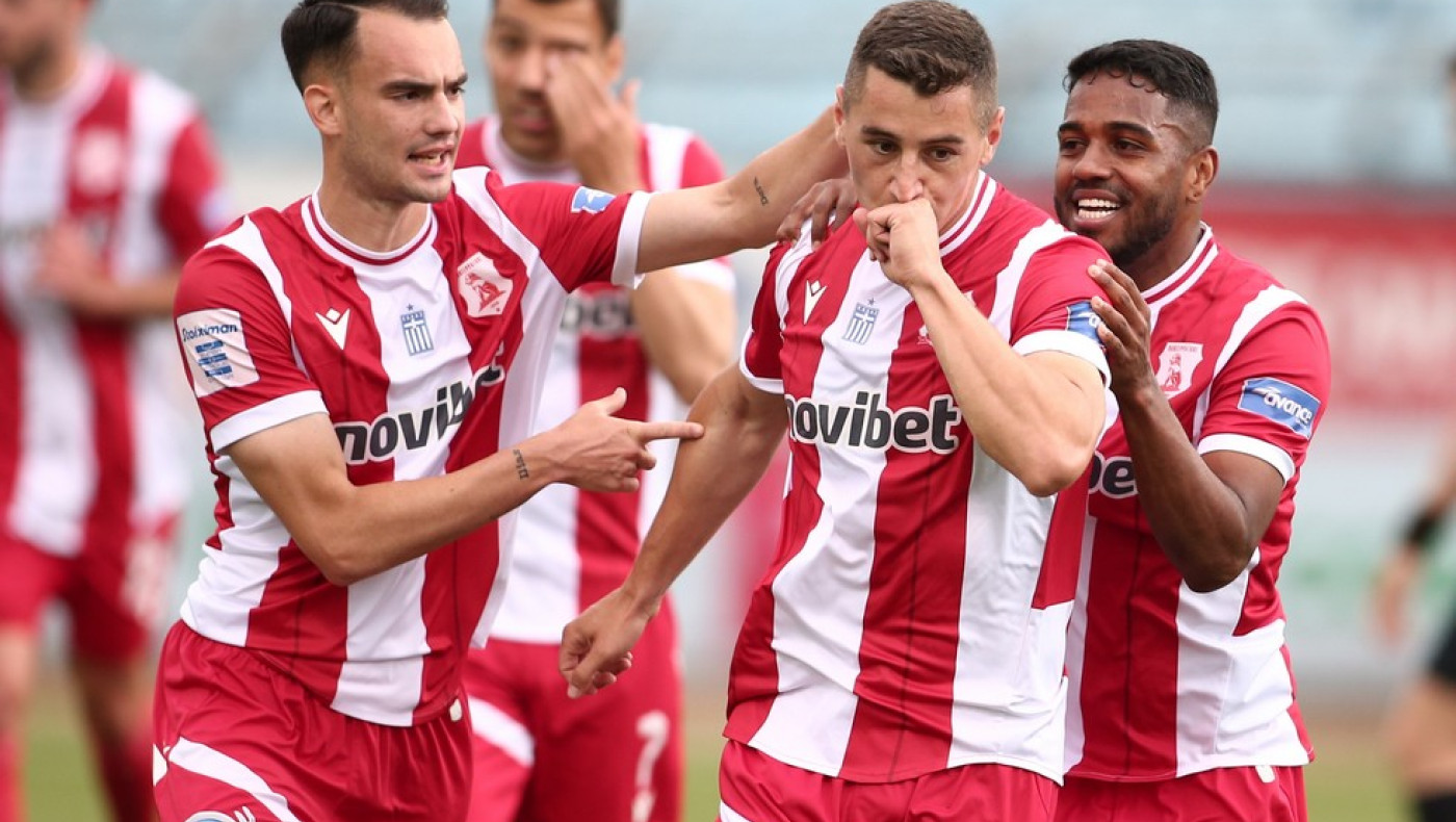 Λαμία-Πανσερραϊκός: Το δυνατό σουτ του Στάικου που έδωσε το προβάδισμα στα «λιοντάρια»