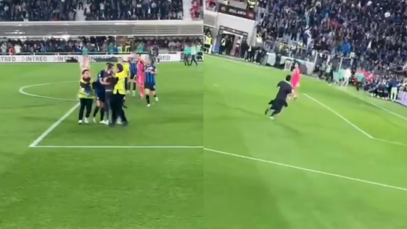 Οπαδός της Αταλάντα μπούκαρε στο γήπεδο και λογομάχησε με τον Σβίλαρ!