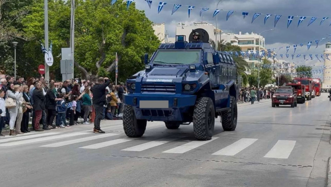 Ο «Τυφώνας» της ΕΛ.ΑΣ: Ποιο είναι το νέο τεθωρακισμένο όχημα