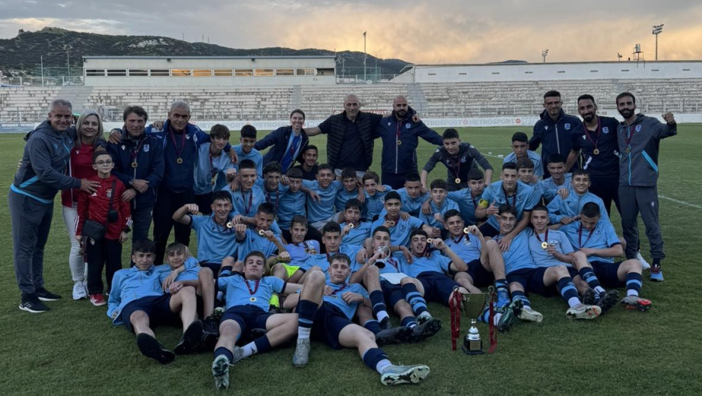 Κ15 ειδική κατηγορία ΕΠΣΜ: Το τρόπαιο στην Ακαδ. ποδ. Θεσσαλονίκης 2020