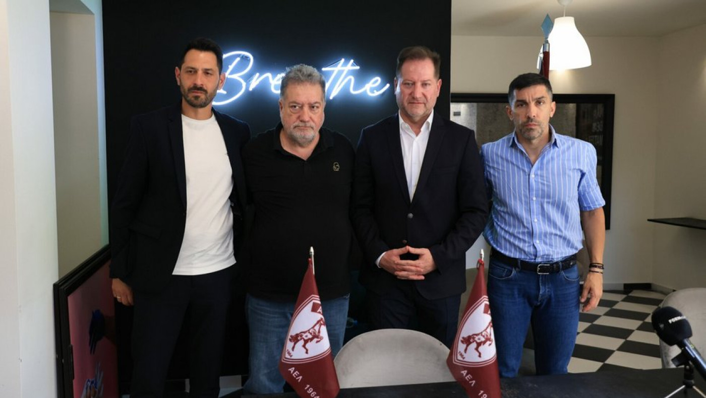 Συνέντευξη Τύπου ΑΕΛ: «Βασικός στόχος η εδραίωση στη Super League, σχεδιασμός βάσει λογικής»