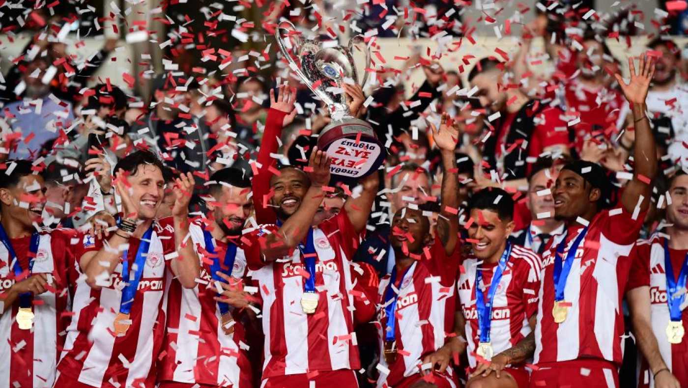 Ολυμπιακός: Το...πάρτι των νταμπλούχων