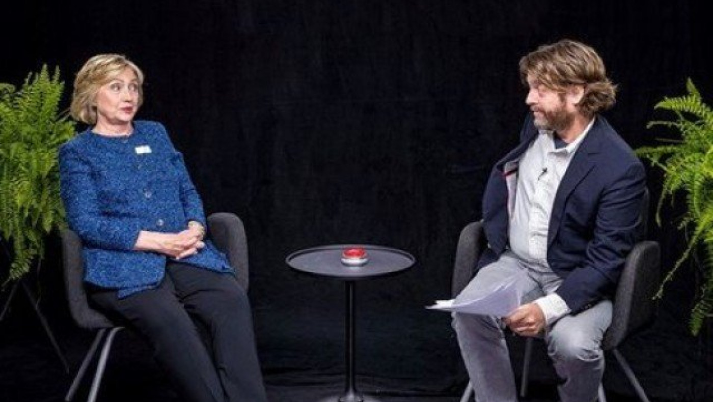 Όταν η Κλίντον μετανιώνει πικρά που πάει στην εκπομπή του Γαλιφιανάκη!