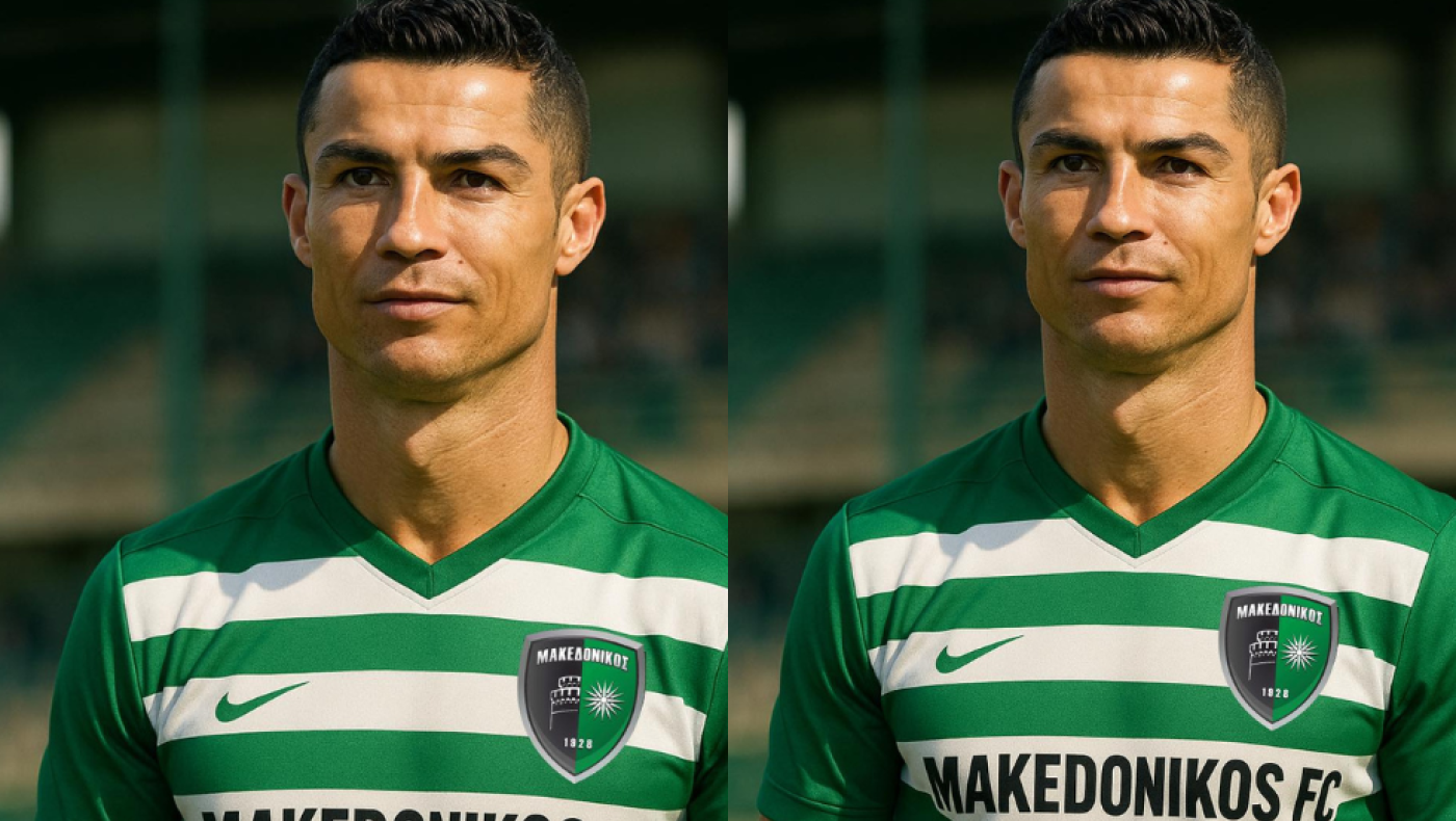 Μακεδονικός: Έκανε... δικό του τον Κριστιάνο Ρονάλντο