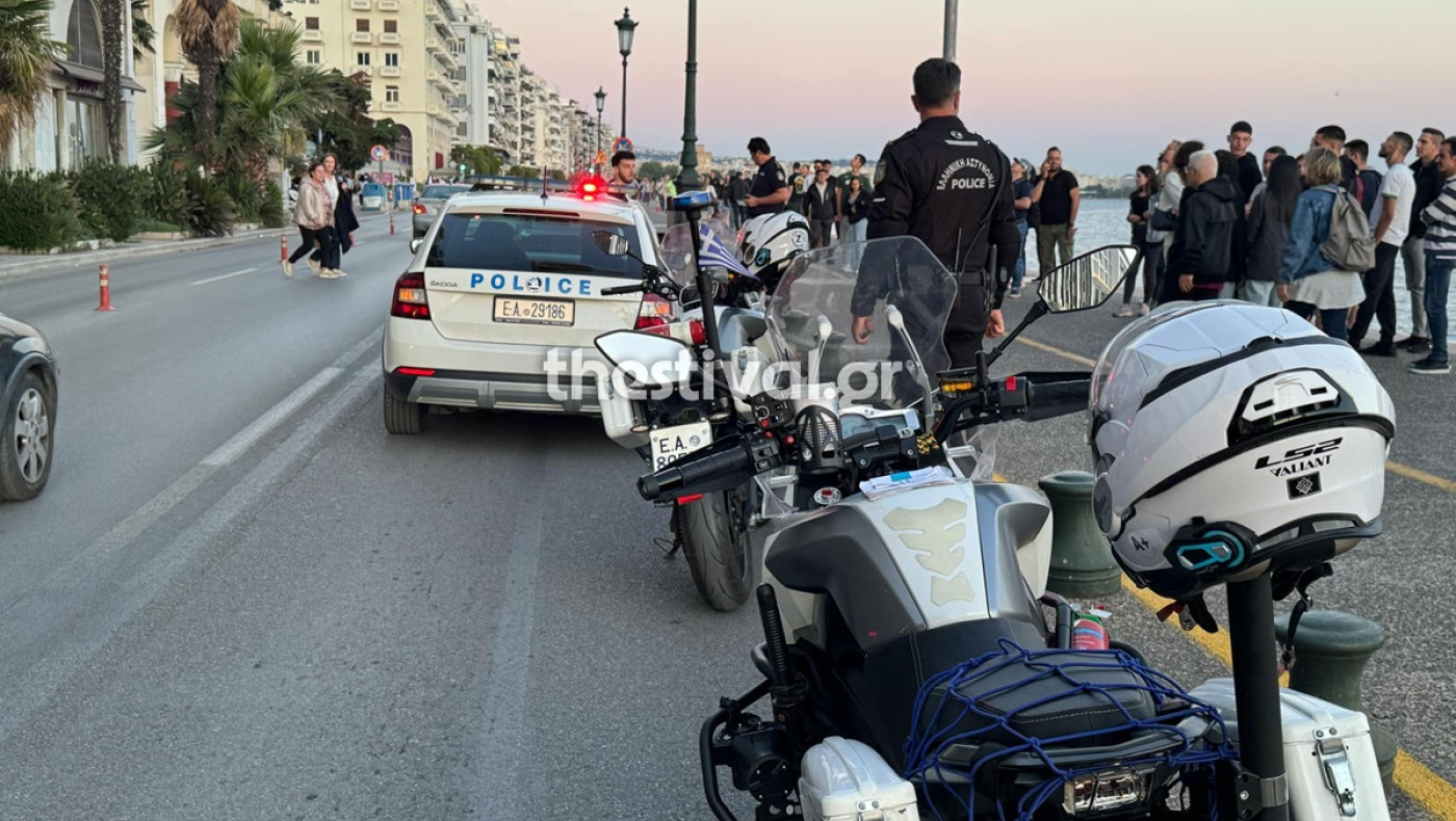 Θεσσαλονίκη: Άνδρας απειλεί να πηδήξει από μπαλκόνι στη Λεωφόρο Νίκης