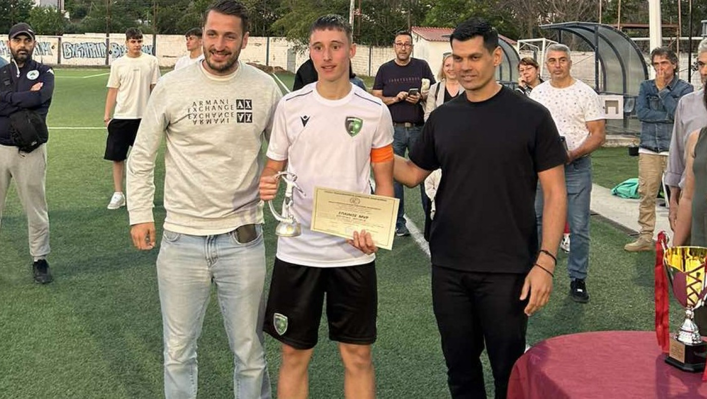 MVP του τελικού Κ16 της ΕΠΣΜ ο Αργυρίου του Μακεδονικού, που οδεύει στον Ολυμπιακό