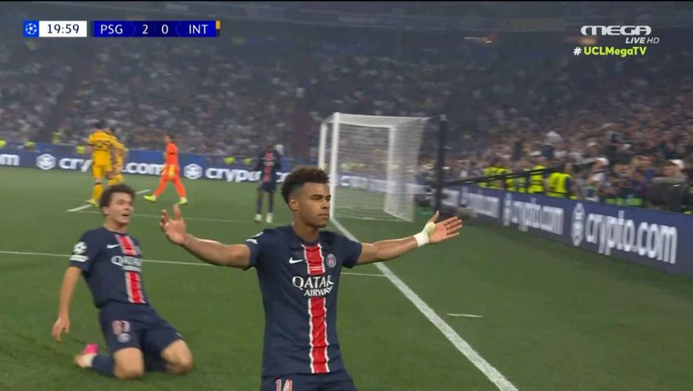 Η Παρί παίρνει αέρα δύο τερμάτων στον μεγάλο τελικό με την Ίντερ