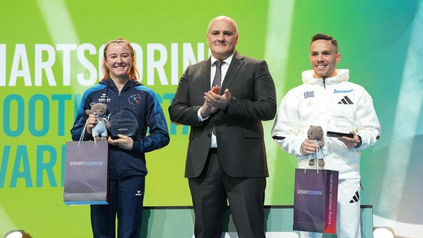 Η European Gymnastics βράβευσε τον Λευτέρη Πετρούνια