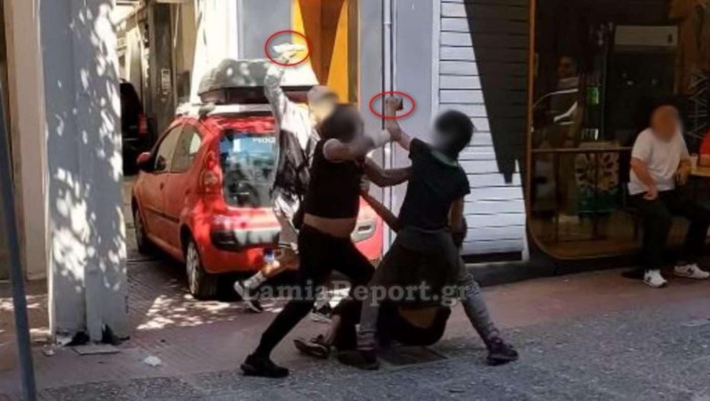 Λαμία: Πιάστηκαν στα χέρια και «κοπανιούνταν» με μάρμαρα