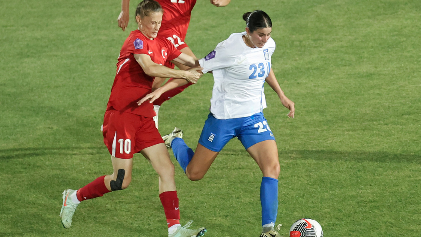 Εθνική Γυναικών: Ήττα (0-1) από την Τουρκία και υποβιβασμός στο Nations League