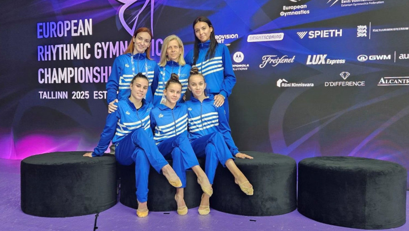 Όμορφο φινάλε για τις αθλήτριες του Ατομικού στο Ευρωπαϊκό Πρωτάθλημα Ρυθμικής