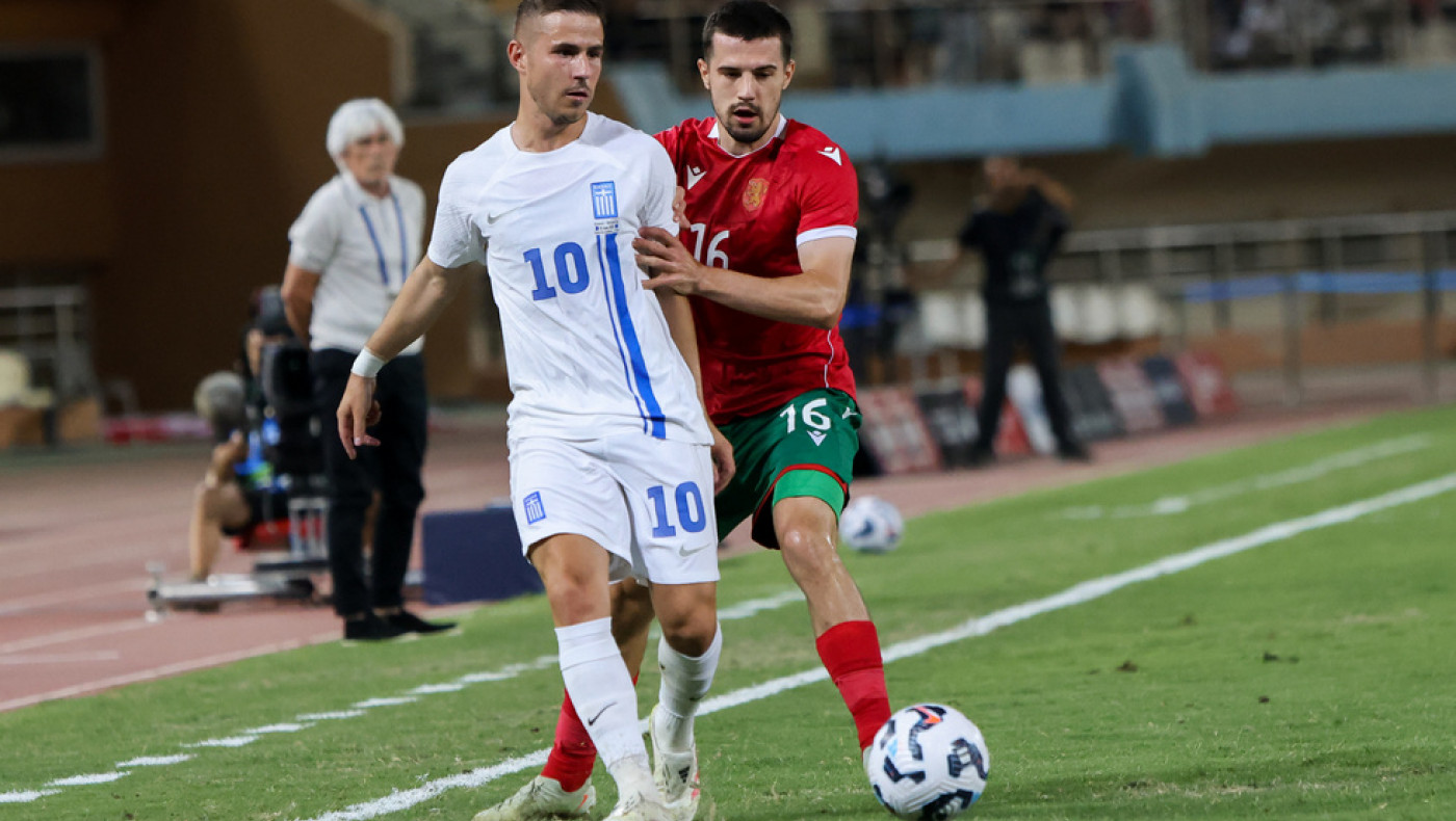 Ελλάδα-Βουλγαρία: Ο Πέλκας σκοράρει και ανοίγει το σκορ για την Εθνική