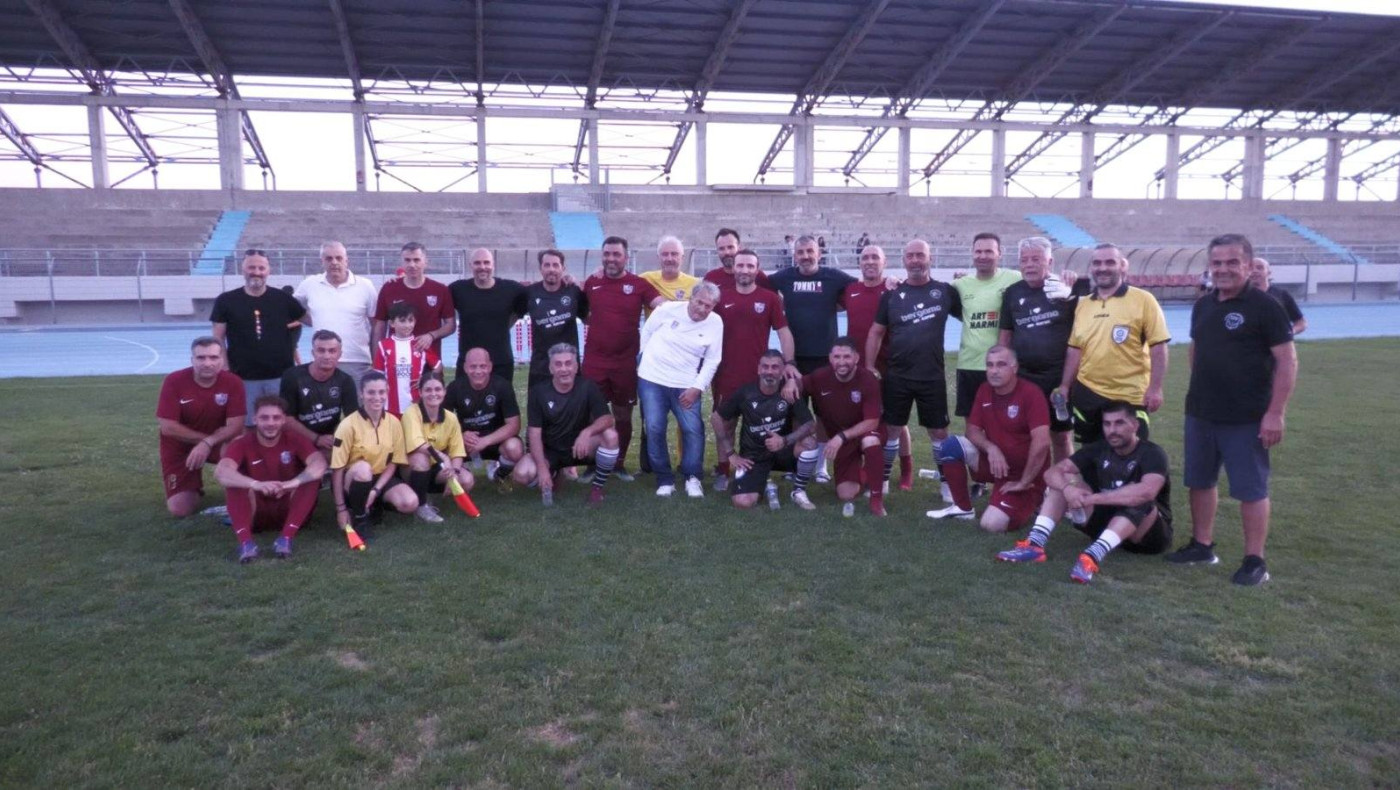 Φιλικό προς τιμήν του Σάκη Σημαιοφορίδη - Φωτορεπορτάζ