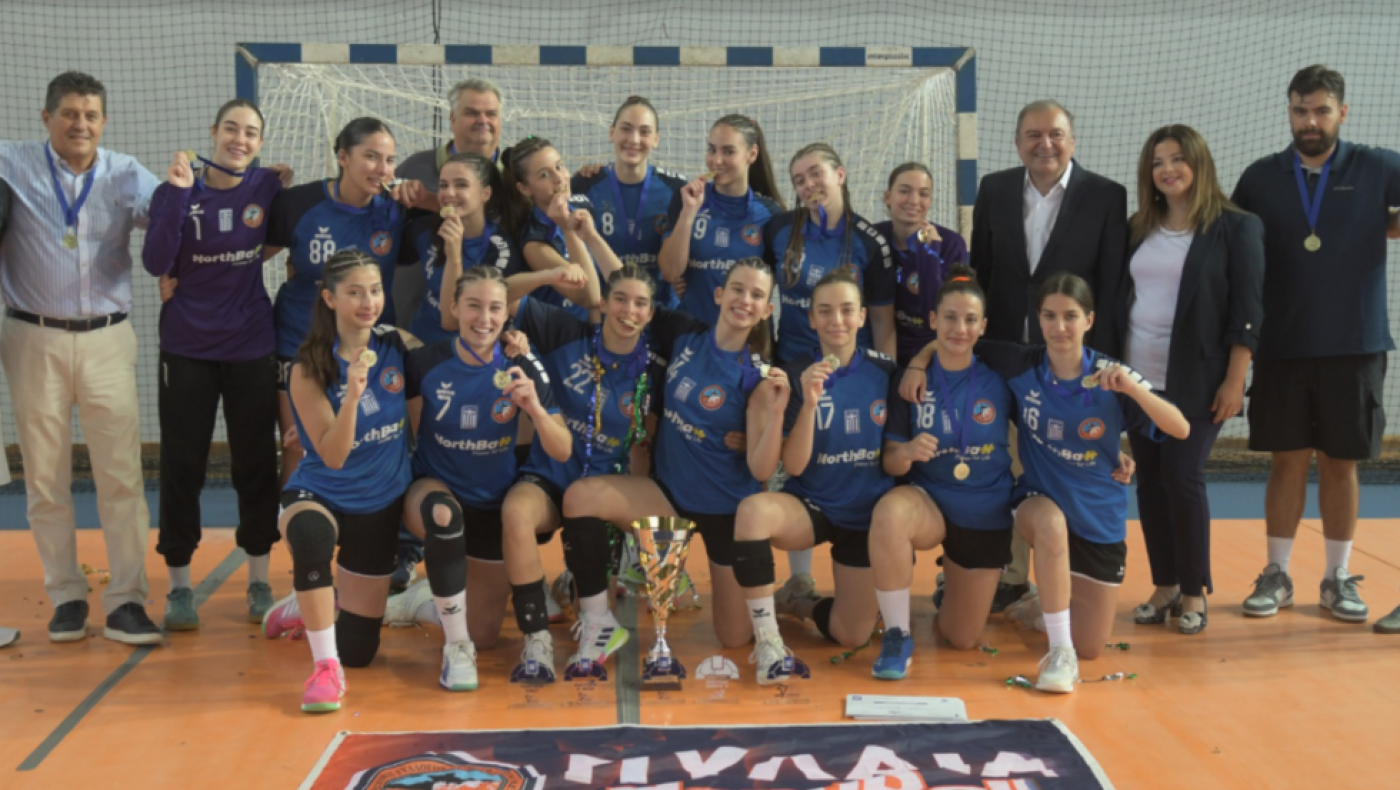 Χάντμπολ κορασίδων: Η Πυλαία Πρωταθλήτρια Ελλάδας 2025 με ιστορική νίκη κόντρα στον Ολυμπιακό!