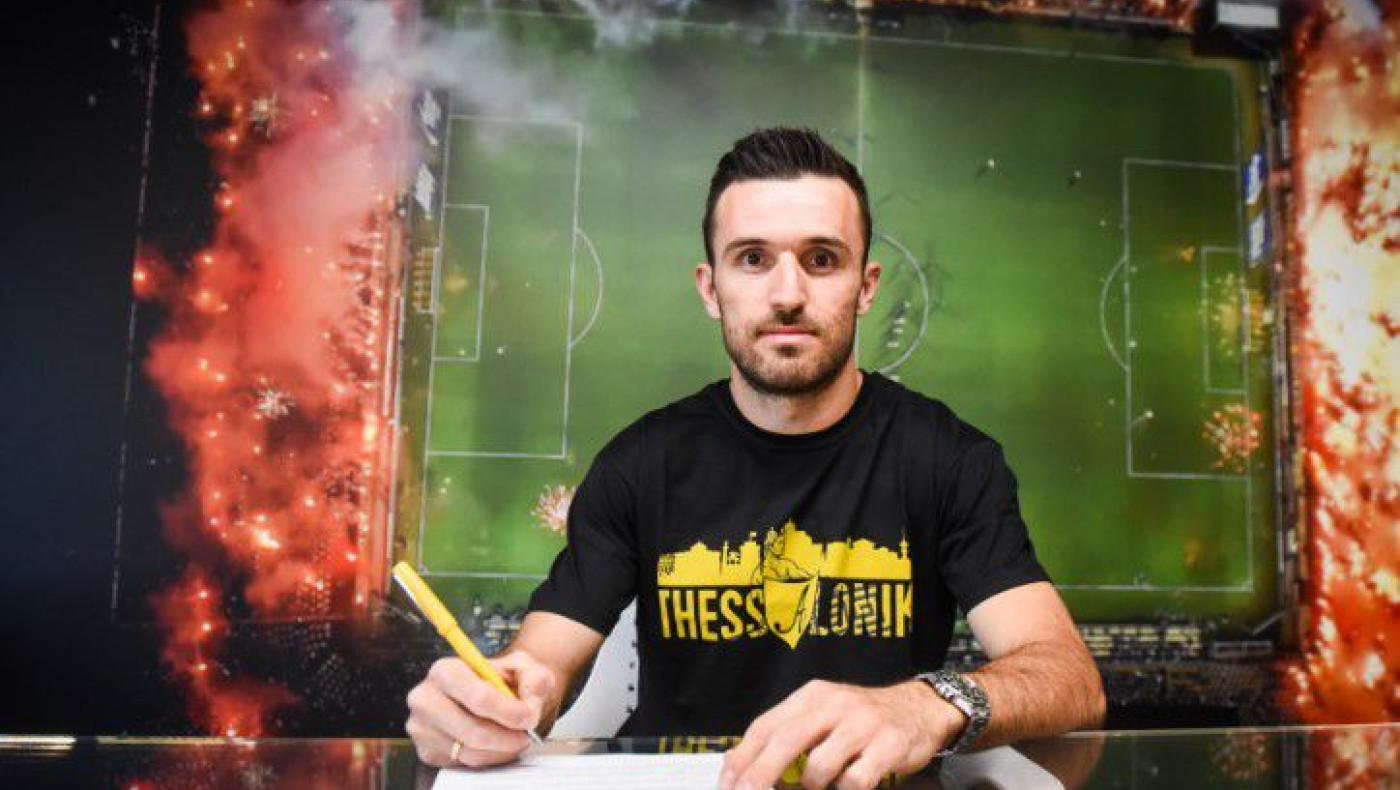 Γιάννης Γιαννιώτας: «Νιώθω ξανά έφηβος στον Αρη– Θα ματώσω τη φανέλα»