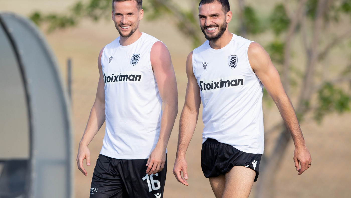 Π.Α.Ο.Κ.: Χαμογελαστοί οι παίκτες, ευδιάθετοι στις πρώτες προπονήσεις