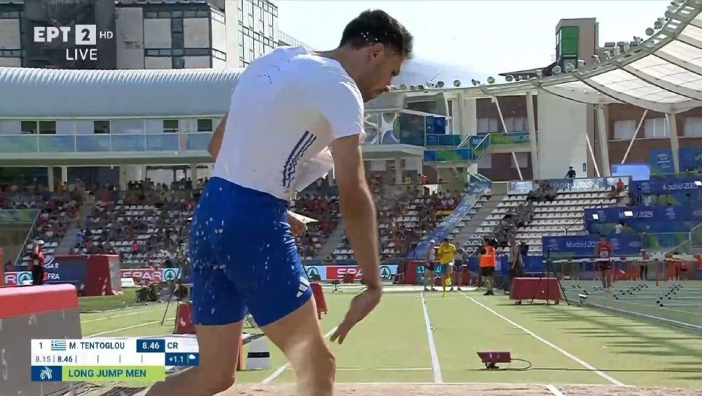 Απίθανος Τεντόγλου: «Πέταξε» στα 8,46μ. και έκανε την κορυφαία φετινή επίδοση στον κόσμο