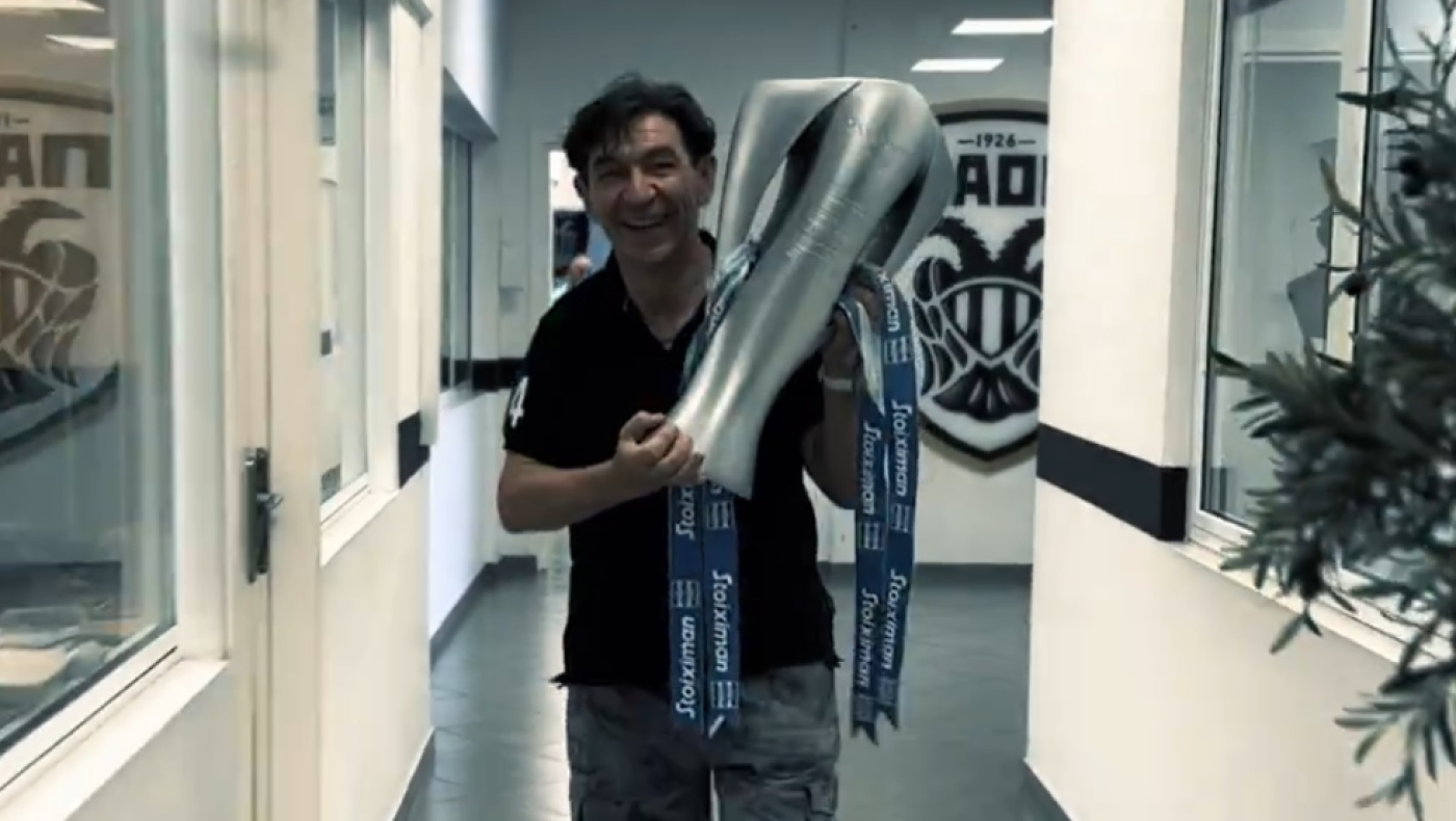 ΠΑΟΚ: Το πιο... ασπρόμαυρο ποστάρισμα από τον Γεράσιμο Σκιαδαρέση